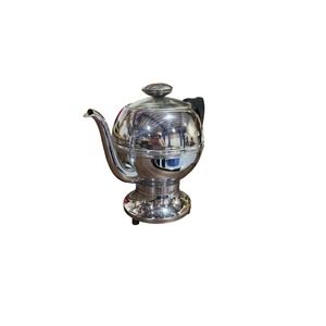 Vintage Westinghouse Art Deco Chrome Electric Teapot PG-14-A MCM Coffee Tea Pot